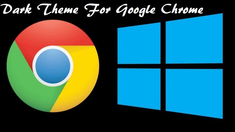 dark theme for Google Chrome
