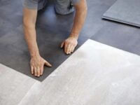 What is the disadvantage of vinyl flooring