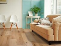 What is the most popular color of vinyl flooring