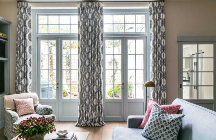How many curtain panels for French doors