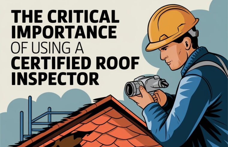 The Critical Importance of Using a Certified Roof Inspector: Safeguarding Your Investment 