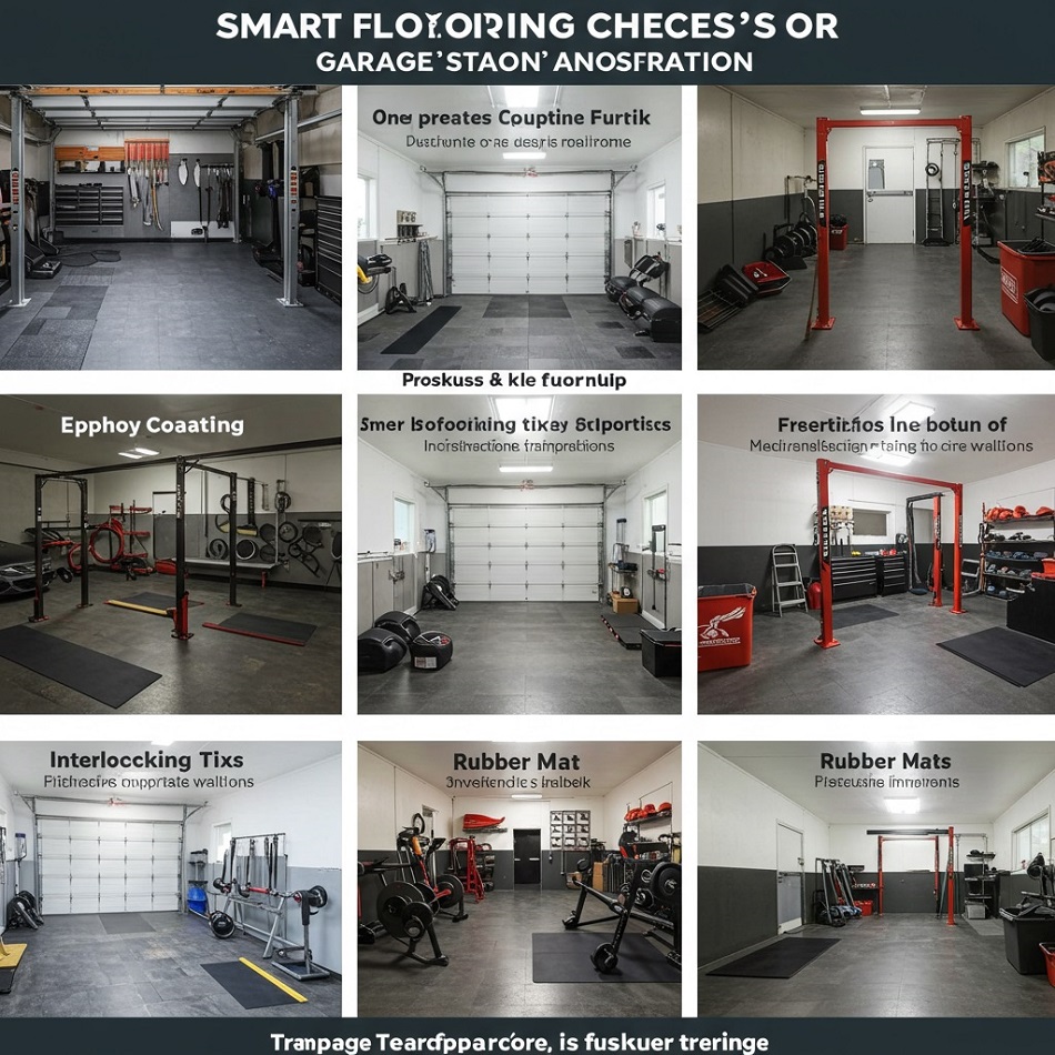 Smart Flooring Choices: Transforming Your Garage into a Functional Space