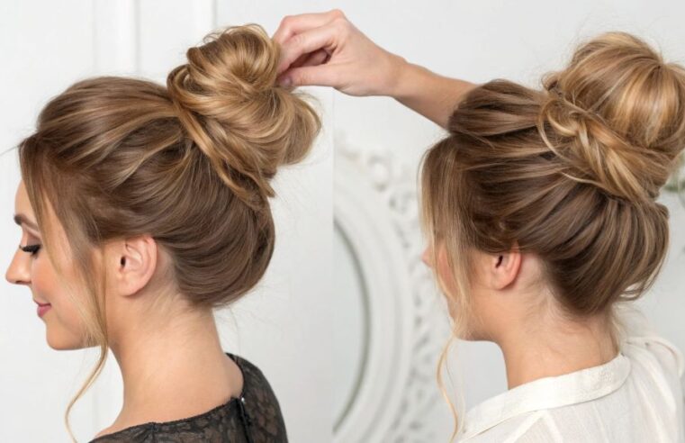 Halo Hack: Get a Fuller Chignon Bun in Minutes