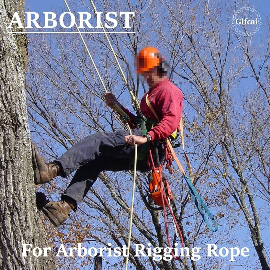 Durable GLFCAI utility rope showcasing strong construction for various tasks.
