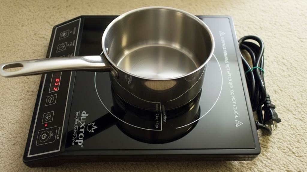 Magnetic cookware on Duxtop induction burner