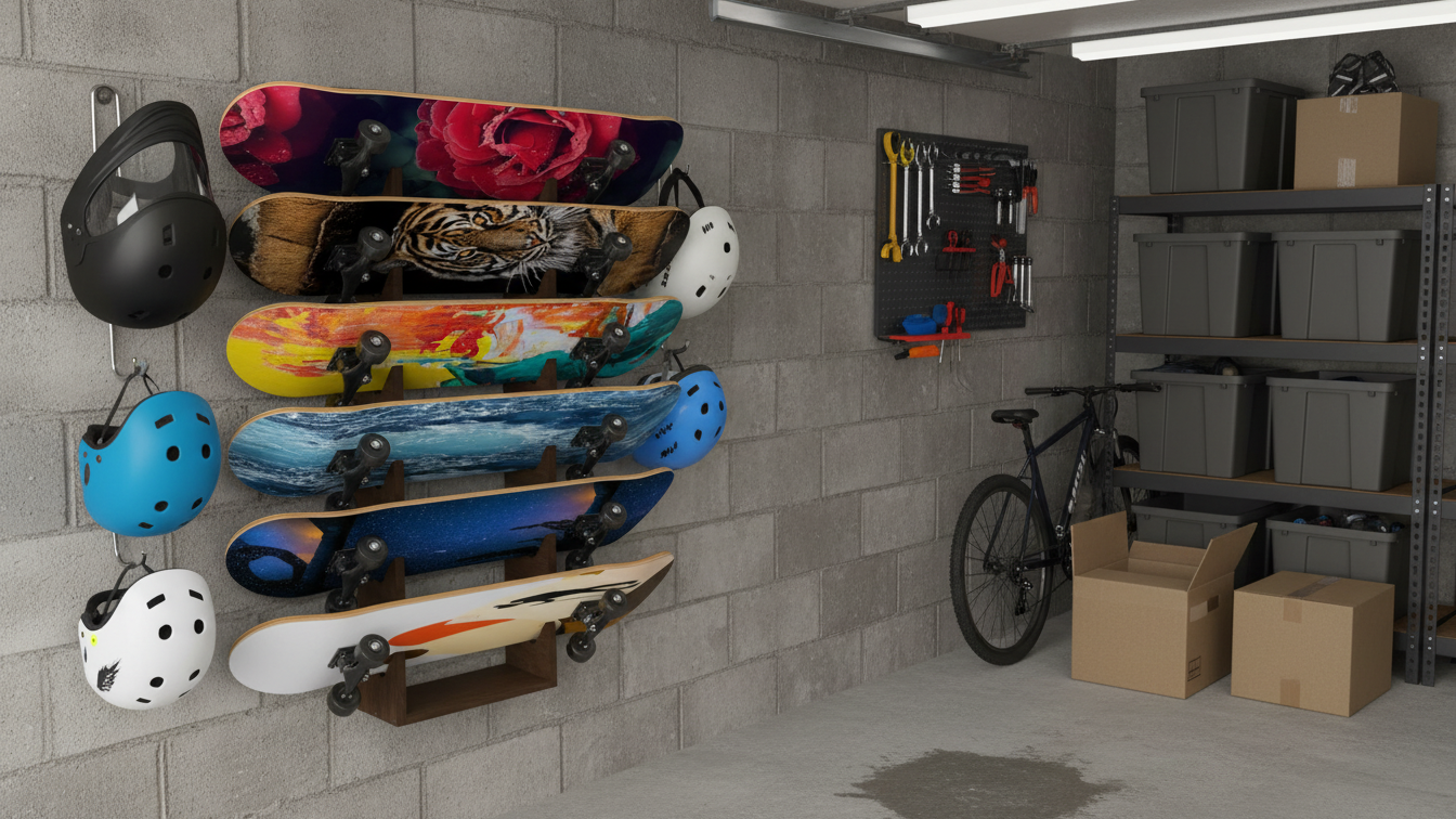 Best Skateboard Wall Rack with Hooks: Full Review and Benefits for Skaters