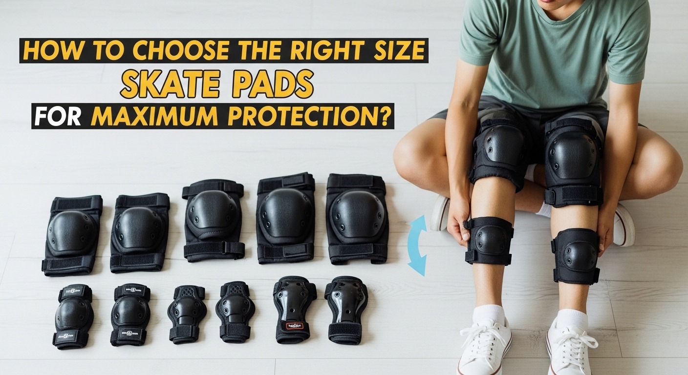 How to Choose the Right Size Skate Pads for Maximum Protection?