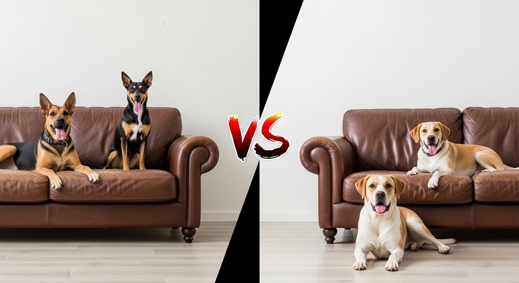 Leather vs Fabric Couch for Dogs: Which Is Better?