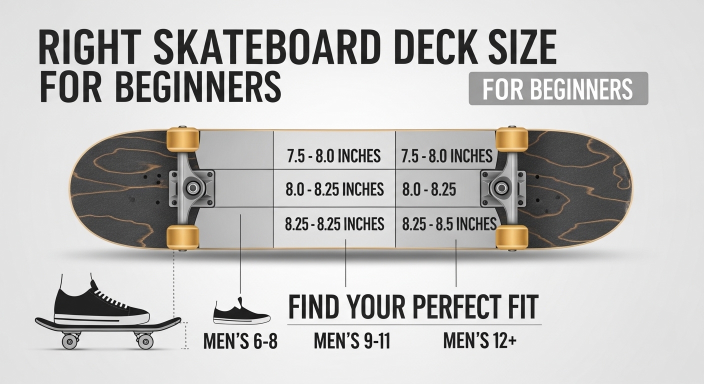 How to Choose the Right Skateboard Deck Size for Beginners