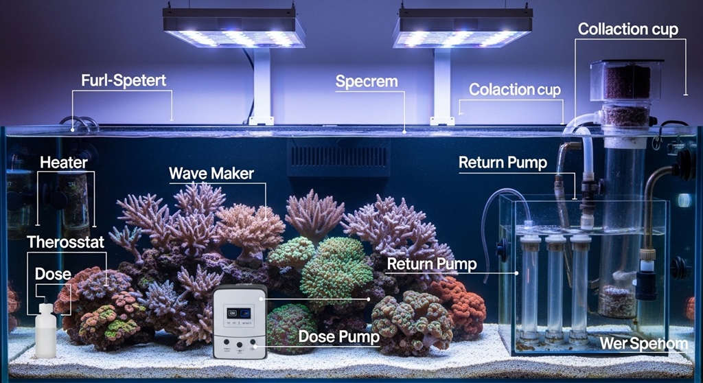 Essential Reef Aquarium Equipment: Lighting, Filtration, and More
