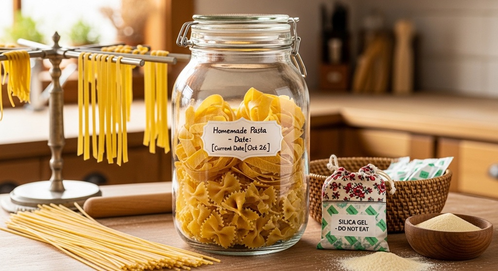 How to Store Dried Homemade Pasta the Right Way