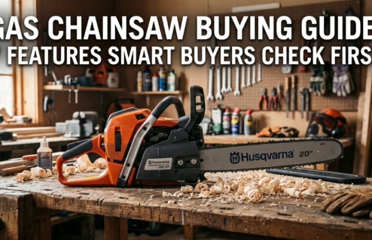 Gas Chainsaw Buying Guide: 7 Features Smart Buyers Check First