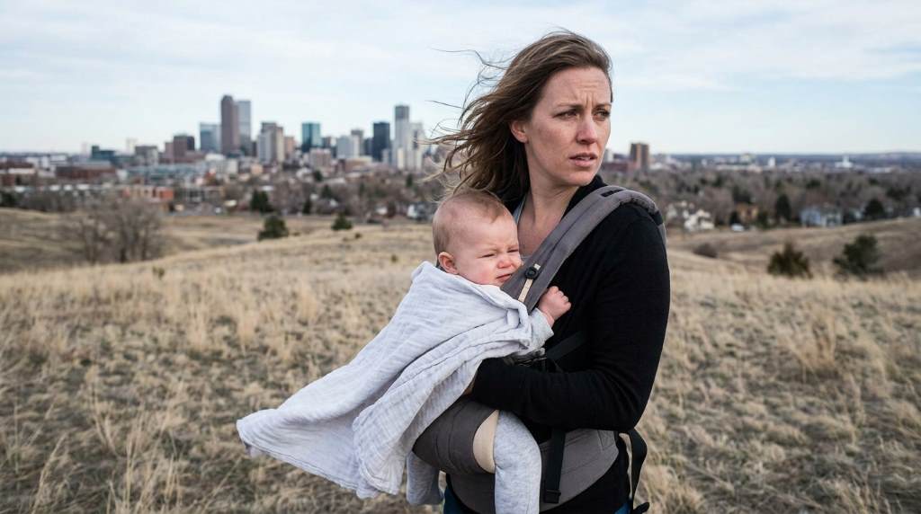 How to Shield an Infant on Windy Denver, CO Hills