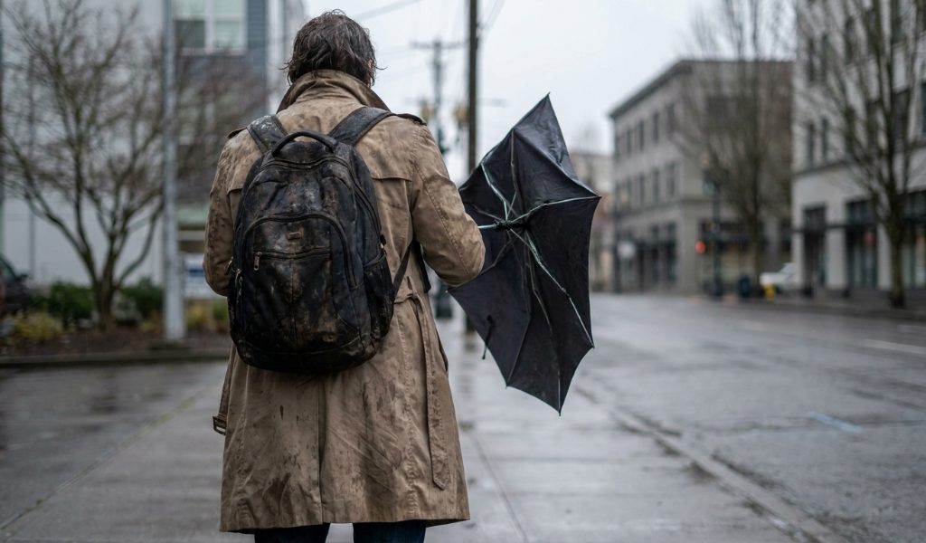 How to Fix a Ruined Commute Outfit in Portland, OR