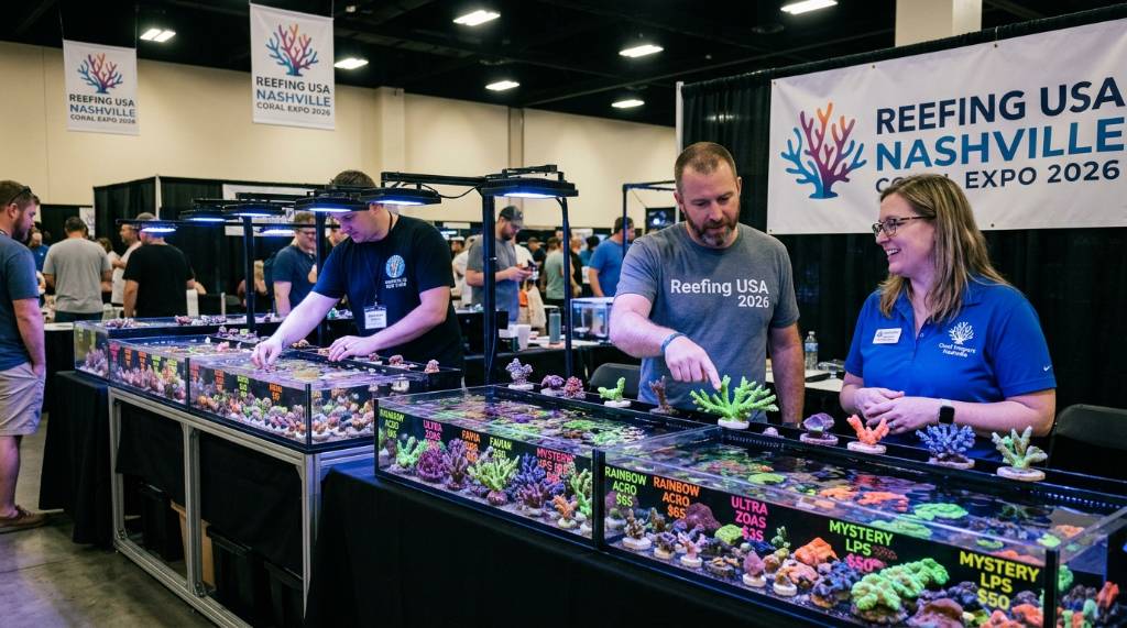 Reefing USA – Nashville Coral Expo 2026: Dates, Tickets, Schedule, Coral, and Vendors